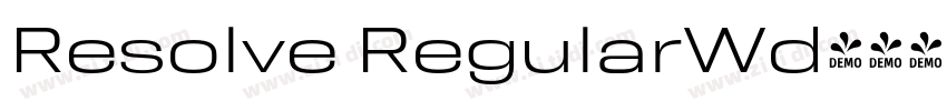 Resolve RegularWd◆字体转换 Resolve RegularWd◆字体转换